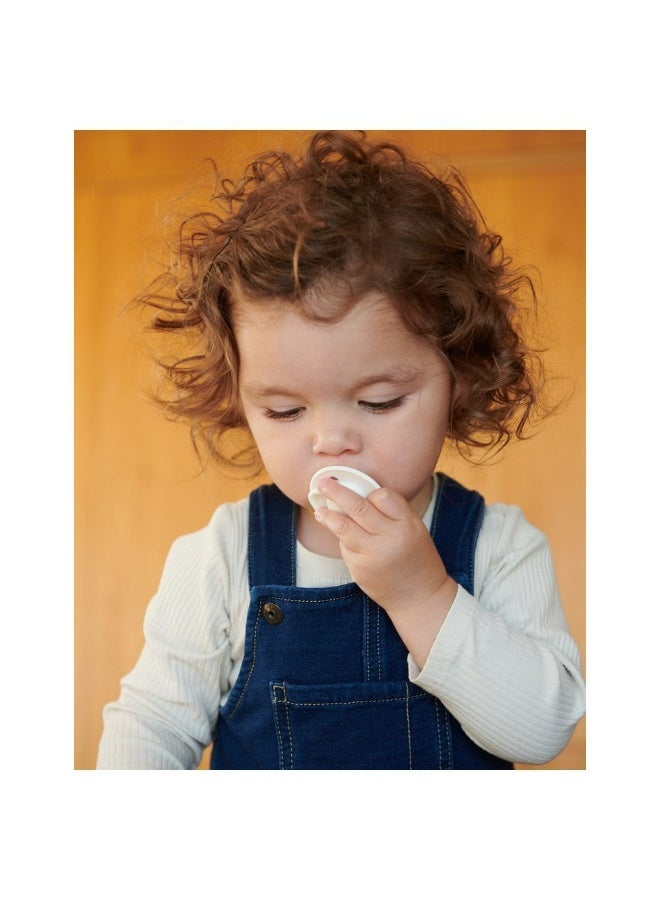 Mininor - Round Silicone Pacifier 0M+ - Cloudy Morning - Image 3