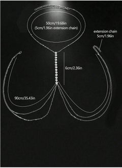 Catei Karrui Stylish Silver Body Chain  - Image 2