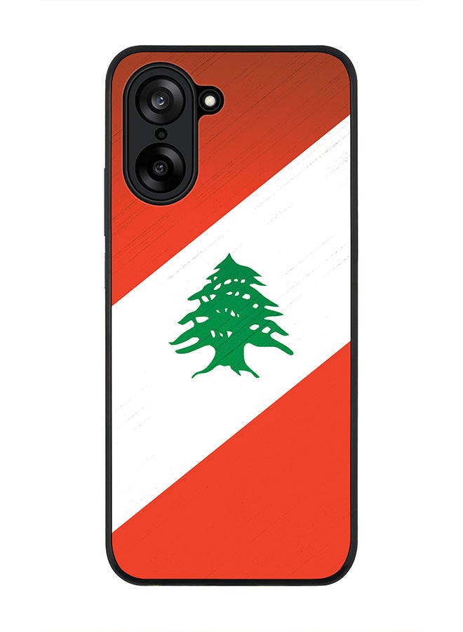 Stylizedd For OnePlus Nord CE5 / Ace 5 Racing Case,Slim fit Camera Protection, Shockproof Thin Phone cover  - Flag Of Lebanon
