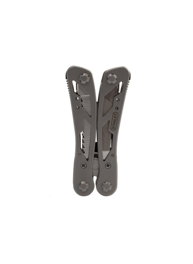 Stanley 12-in-1 Multi-Tool with Pouch Grey and Black 84-519K - Image 4