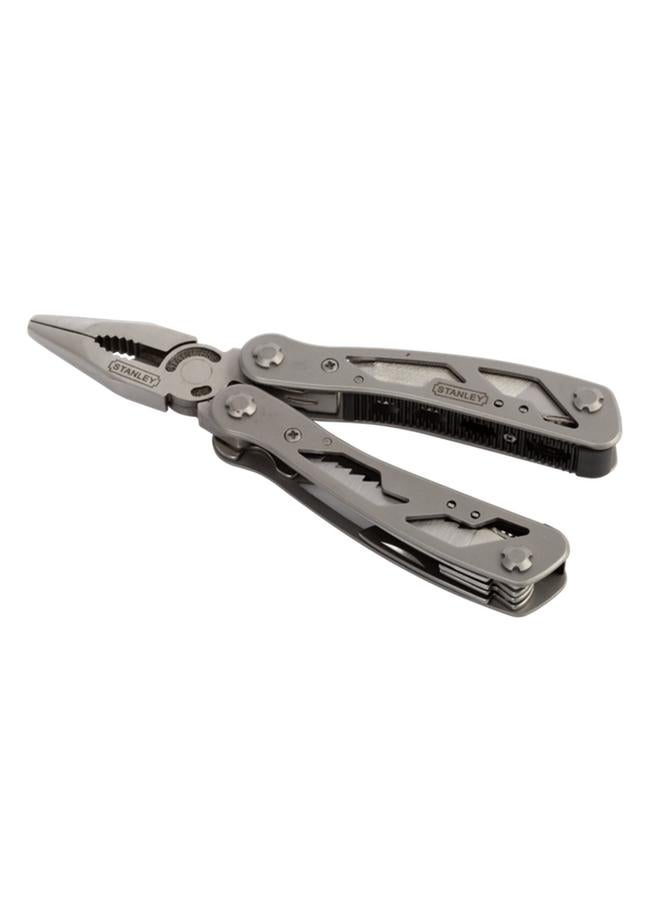 Stanley 12-in-1 Multi-Tool with Pouch Grey and Black 84-519K - Image 2