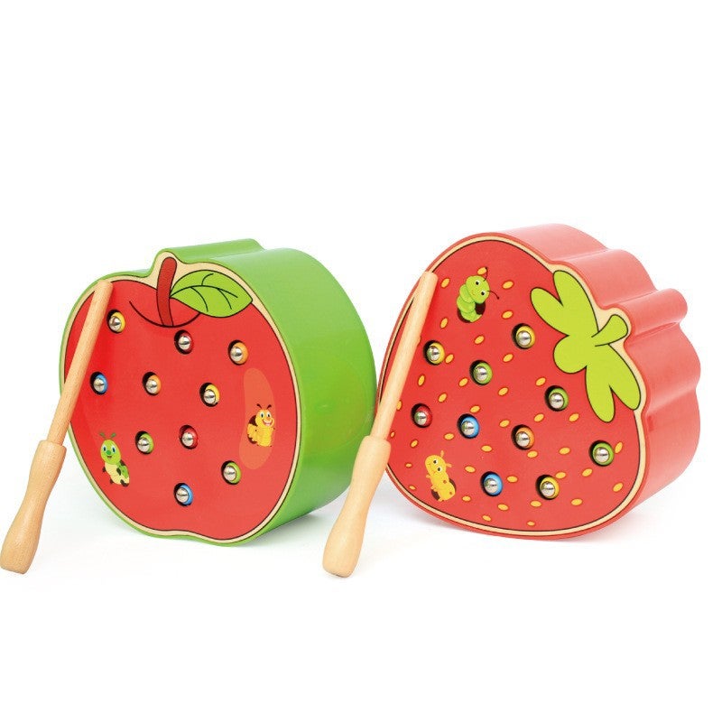 Wooden Insect Catching Game – Early Education Hand-Eye Coordination Toy for Infants - Image 4