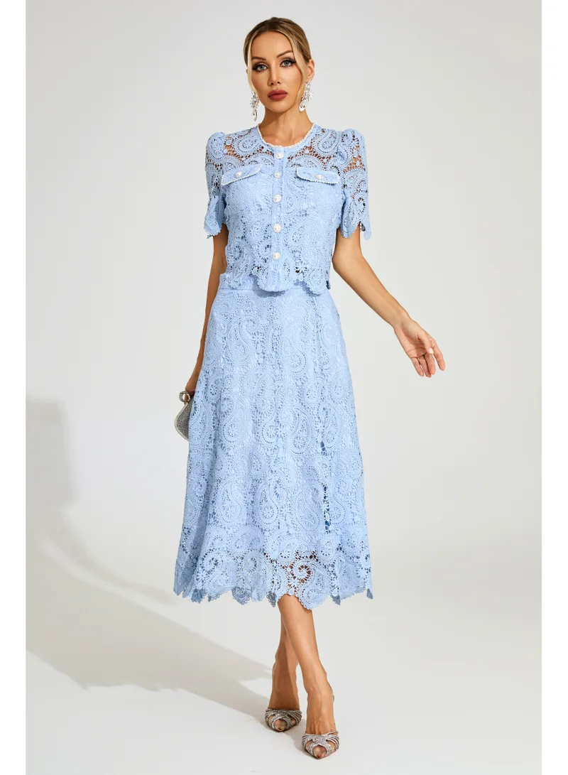 Catchall  Calvin Lace Two Piece Set for Women | Best Price UAE