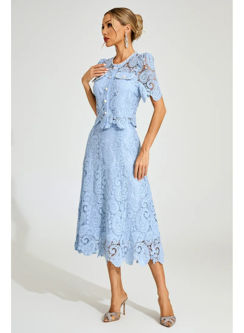 Catchall  Calvin Lace Two Piece Set for Women | Best Price UAE