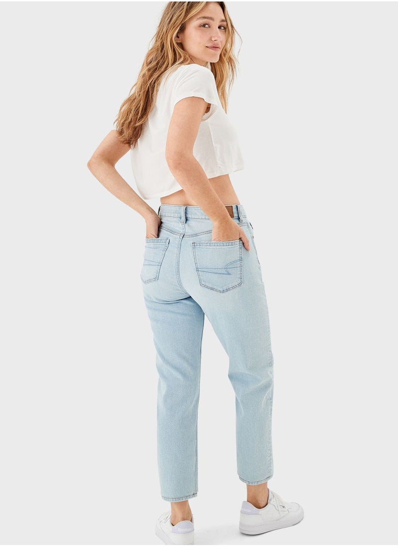 American Eagle - High Waist Mom Jeans - Image 1