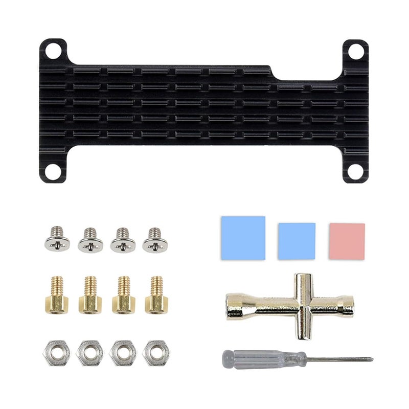 2 for W Heatsink with 2x20-pin Strip Male Header Kit Extender+Cooling for Case for Aluminum Heat Sink Cooler - Image 1
