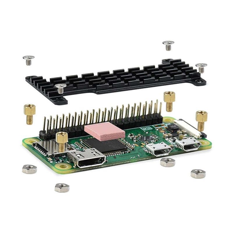 2 for W Heatsink with 2x20-pin Strip Male Header Kit Extender+Cooling for Case for Aluminum Heat Sink Cooler - Image 2