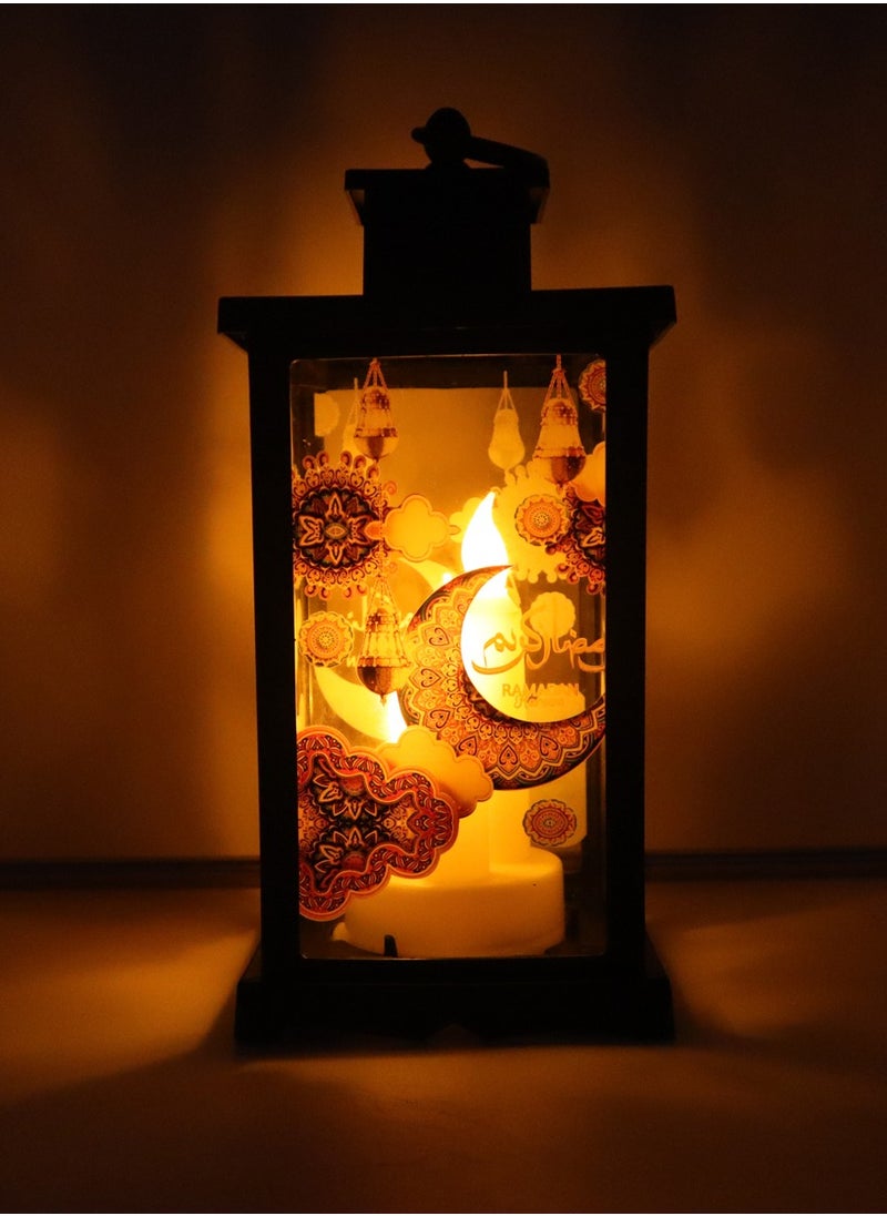 Yuwell 2 Pcs Ramadan Lantern Ramadan Decoration Light Eid Decoration Lantern For Indoor And Outdoor Use  - Image 5