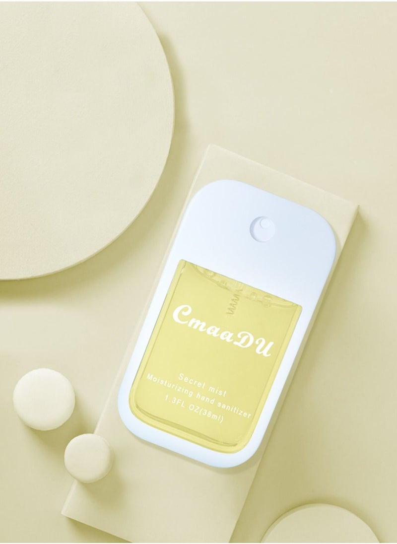 CmaaDu - Hand Sanitizer Spray Hydrating Portable Travel Friendly Effective Anti-Bacterial Quick-Drying Perfume Hand Sanitizer to Inhibit Bacteria and Protect Health 38ML - Image 1