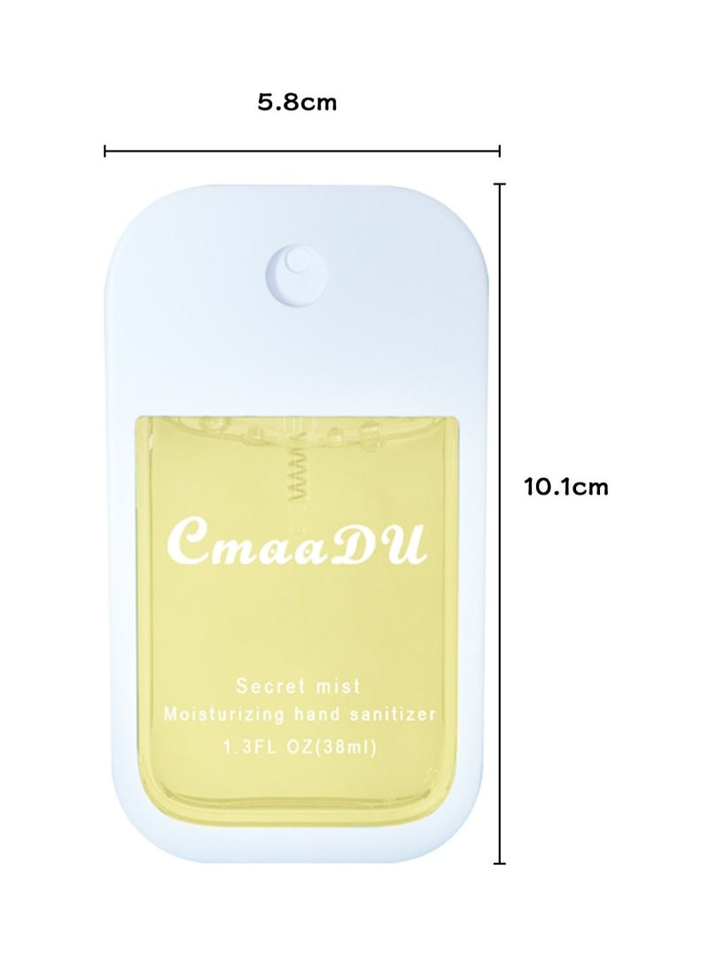 CmaaDu - Hand Sanitizer Spray Hydrating Portable Travel Friendly Effective Anti-Bacterial Quick-Drying Perfume Hand Sanitizer to Inhibit Bacteria and Protect Health 38ML - Image 1