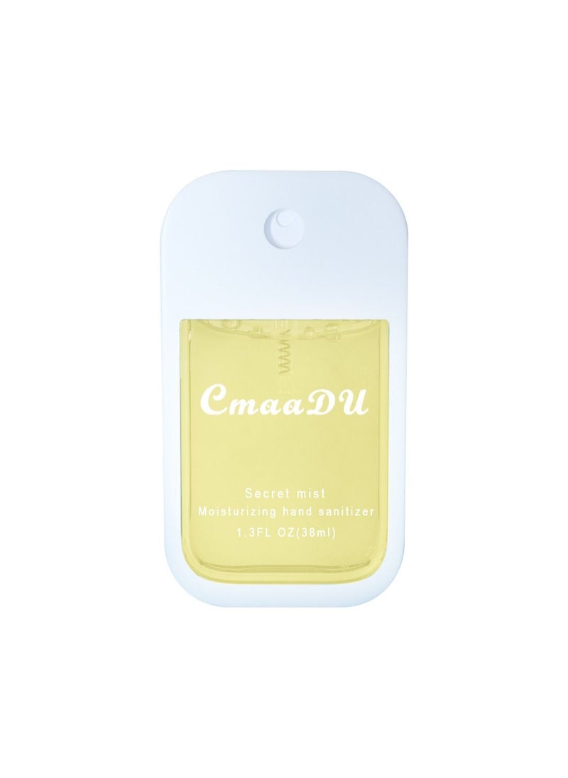 CmaaDu - Hand Sanitizer Spray Hydrating Portable Travel Friendly Effective Anti-Bacterial Quick-Drying Perfume Hand Sanitizer to Inhibit Bacteria and Protect Health 38ML - Image 1