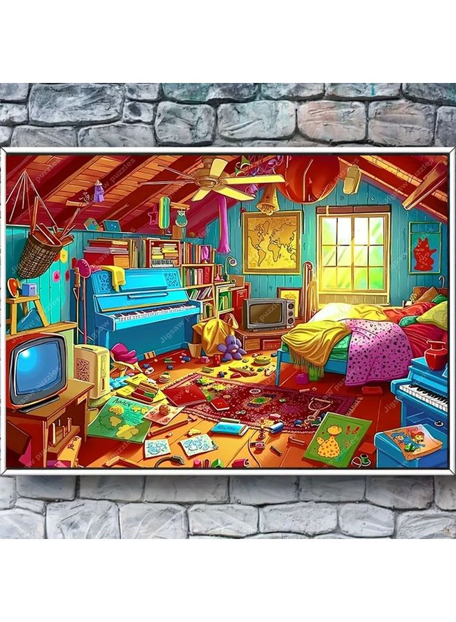 YF3517 2000 Pieces Jigsaw Puzzles For Adults Home Decor Wall Art Christmas Birthday Gift - Image 4