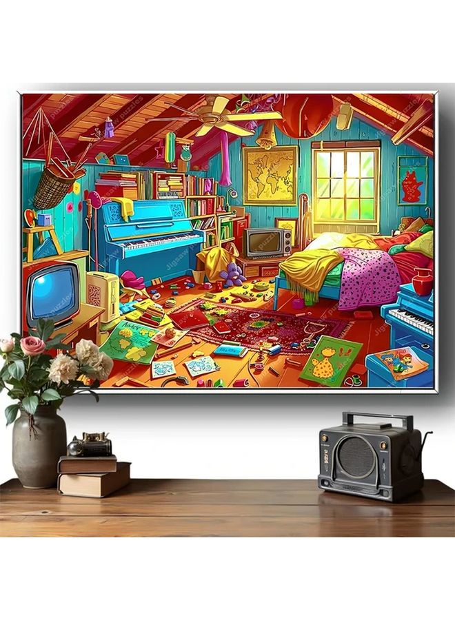YF3517 2000 Pieces Jigsaw Puzzles For Adults Home Decor Wall Art Christmas Birthday Gift - Image 5