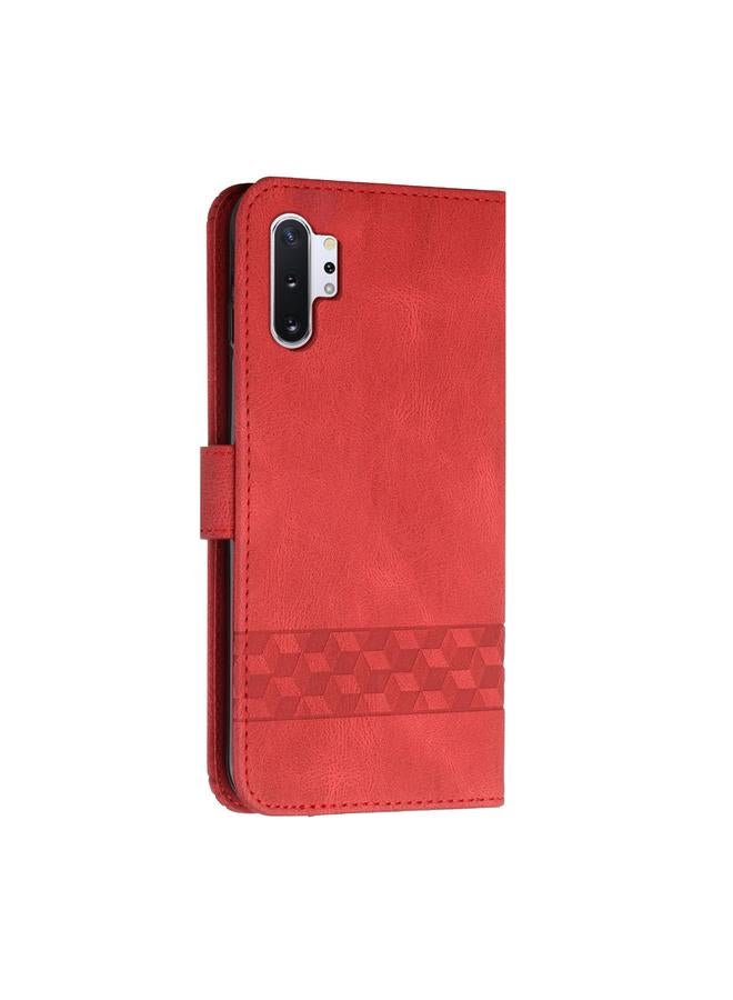Zaboon Case For Huawei P30 Pro Cubic Skin Feel Flip Leather Phone Case - Image 3