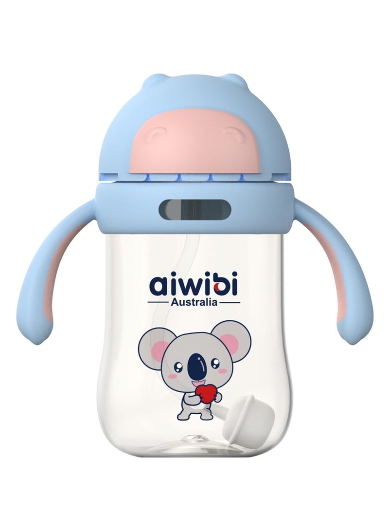 أيويبي زجاجة مياه للأطفال من AIWIBI، 300 مل، أزرق - Image 1