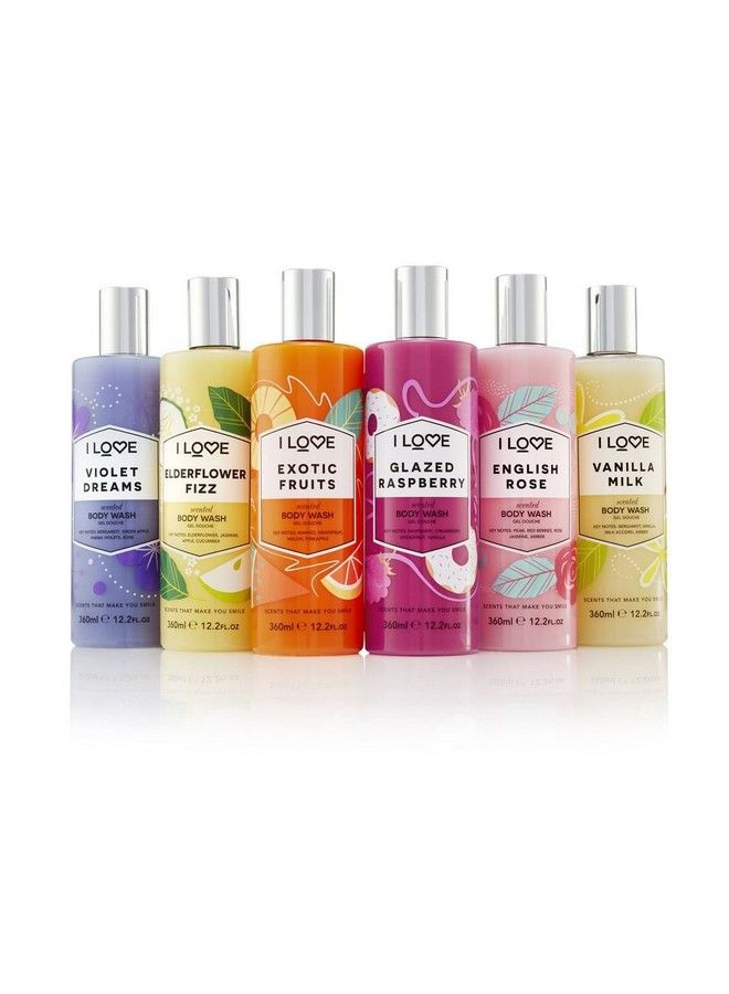 I LOVE Signature Exotic Fruits Scented Body Wash Rich & Creamy Foam Which Contains Natural Fruit Extracts Crueltyfree & Veganfriendly 360Ml - Image 5