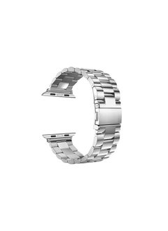 Generic Stainless Steel Watch Band For Apple Watch Series 8 ULTRA - 49mm - Silver  - Image 2