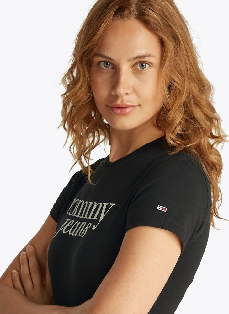 TOMMY JEANS Crew Neck Graphic T-Shirt  - Image 3
