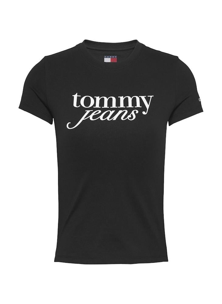 TOMMY JEANS Crew Neck Graphic T-Shirt  - Image 5