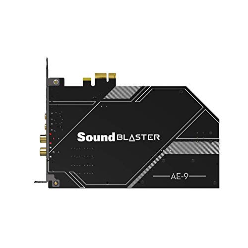 Creative Hi-Res Audio Compatible PCI-E Sound Card & DAC Sound Blaster AE- 22.86 cm (9") (SB-AE-9) - Image 3