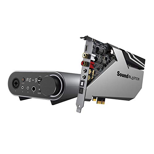 Creative Hi-Res Audio Compatible PCI-E Sound Card & DAC Sound Blaster AE- 22.86 cm (9") (SB-AE-9) - Image 1