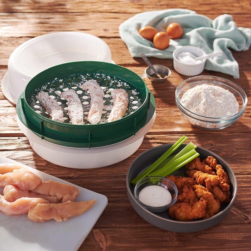 LEM Products Batter Bowl Translucent and Green - Image 2