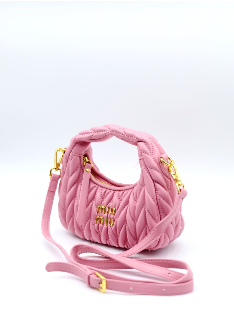 MIU MIU Wander nappa leather hobo Shoulder Bag  - Image 3