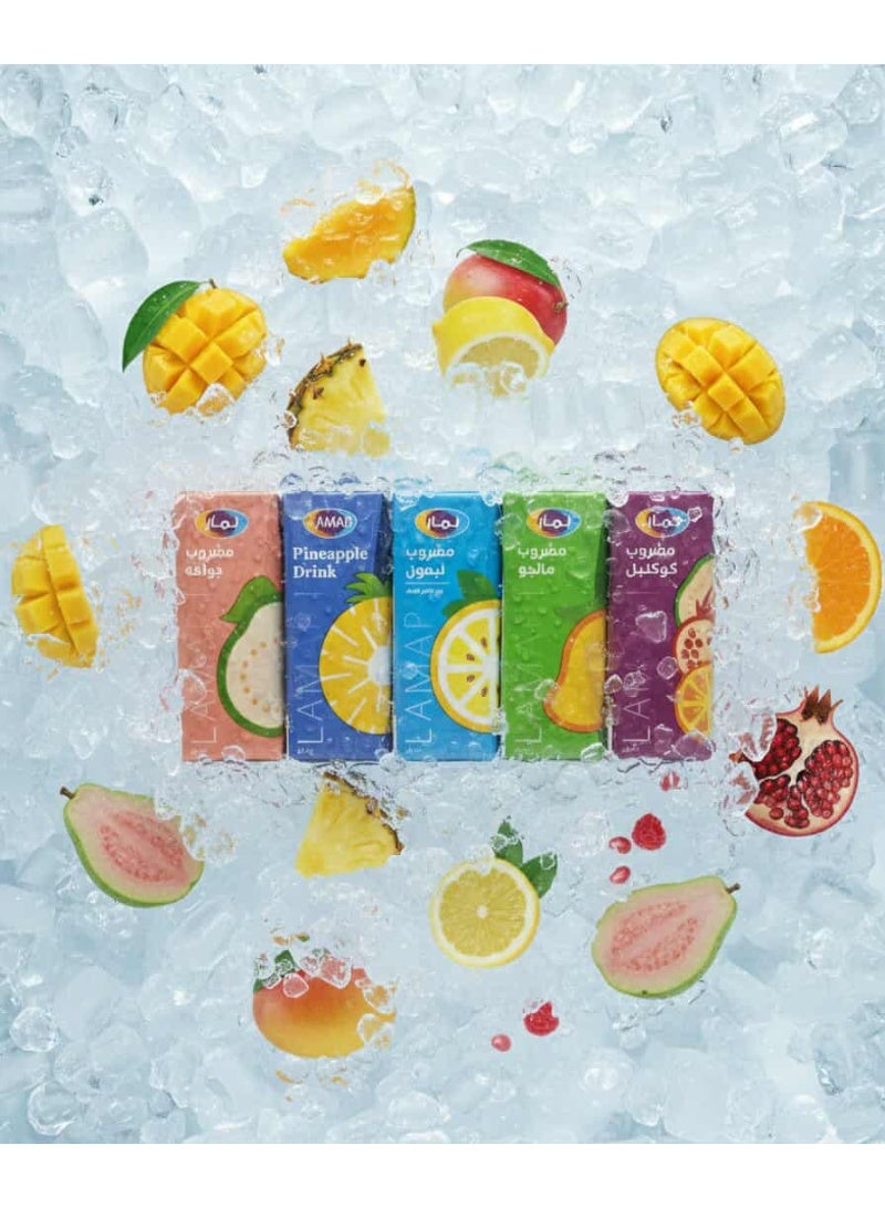 Lamar Assorted flavors pack of 10 ,200ml - Image 2