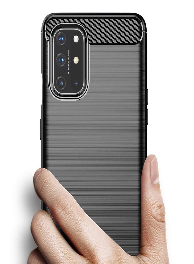 أوسوفر جراب هاتف Osophter الخلوي لهاتف OnePlus 8T 5G، غطاء واقٍ من مطاط TPU الممتص للصدمات مع واقي شاشة، أسود - Image 3