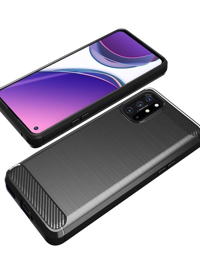 أوسوفر جراب هاتف Osophter الخلوي لهاتف OnePlus 8T 5G، غطاء واقٍ من مطاط TPU الممتص للصدمات مع واقي شاشة، أسود - Image 4