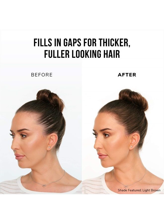 Color Wow Root Cover Up, Light Brown - Instantly cover greys + touch up highlights, create thicker looking hairlines, water resistant, sweat resistant - No mess multi award winning root touch up - Image 2