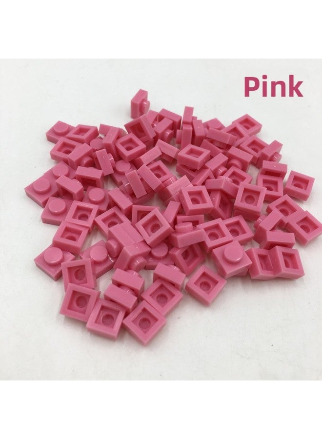 Building Block Parts Small Particles Basic Parts Short 1*1 Hole Pixel Particles Assembled Building Blocks Draw Two-dimensional Code 0.1 Kg/bag 