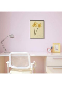 Stupell Industries Dandelions Flower Cute Lion Animal Kids Nursery Drawing Design By Artist Daphne Polselli Wall Art 16 X 20 Black Framed  - Image 3