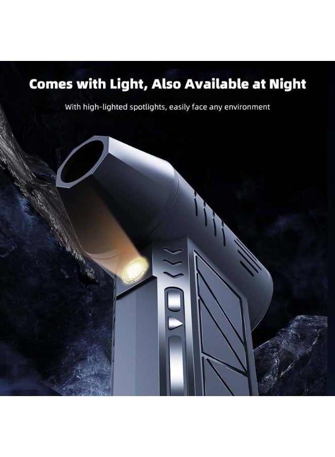 RION 130,000RPM Compressed Air Duster, Cordless Turbo Air Blower with 5000mAh Battery, Portable Mini Dust Cleaner for Car, Home & Office - Image 3