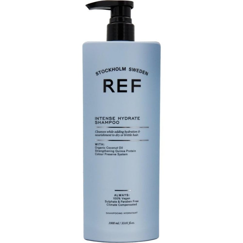 Ref Intense Hydrate Shampoo 1000ml Sulfatefree shampoo with natural extracts specially selected to protect strengthen and hydrate the hair