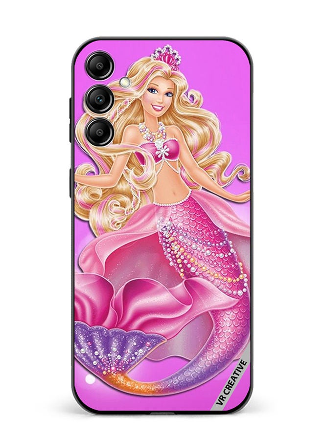 VR CREATIVE Protective Case Cover For Samsung Galaxy A34 Mermaid Barbie Design Multicolour - Image 1