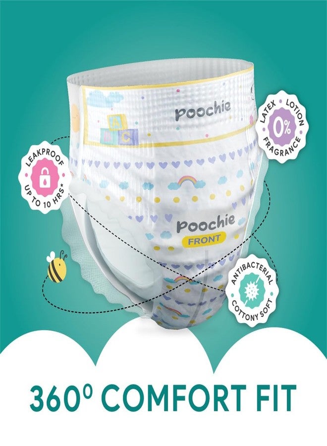 Romsons Poochie Play Pants Baby Diapers - S (56 Pieces) | Suitable for 3-8 KG | 360° Comfort Fit and Leakproof Upto 10 Hrs. - Image 2
