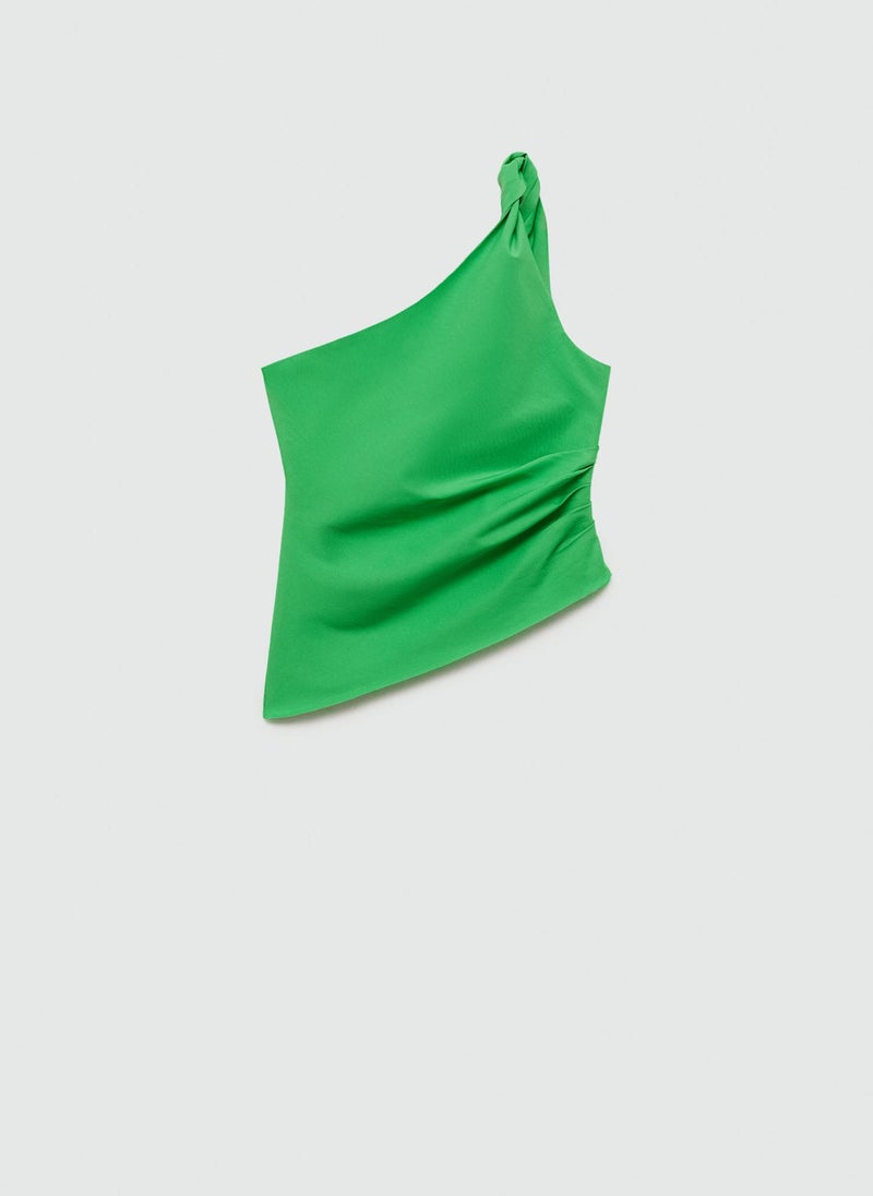 MANGO - One Shoulder Top - Image 1