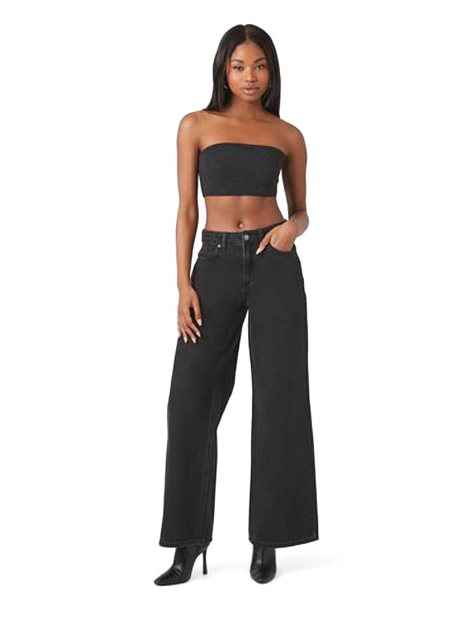 FOREVER 21 Rhinestone Cropped Tube Top - Image 5