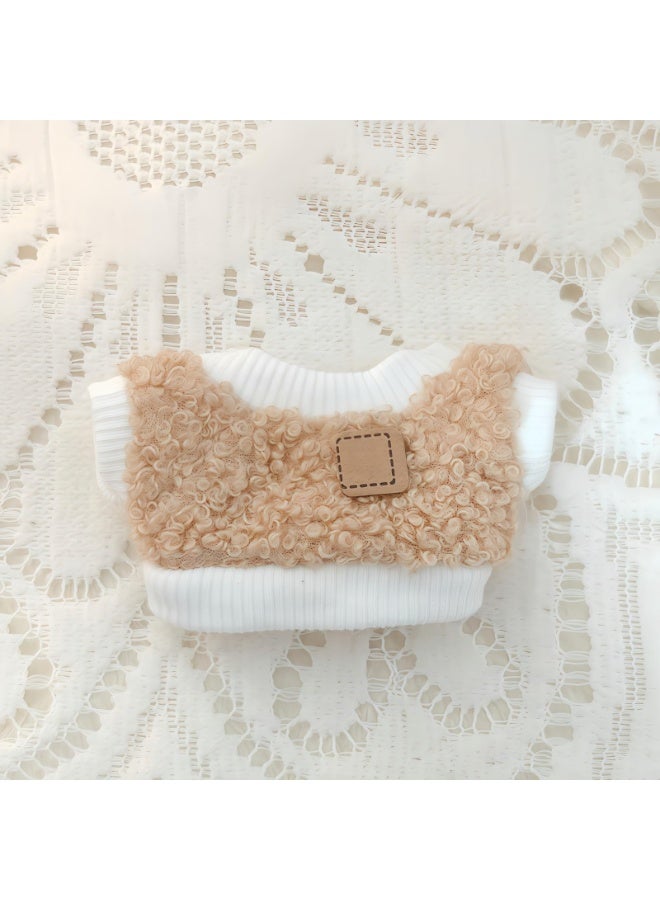 Luck Lab 5 Set 17cm Doll Clothes Accessories for 17cm Dolls Clothes,  Heart Shaped Velvet Hat, Small kettle, Glasses, Canvas Shoes ，Choose from three styles - Image 5