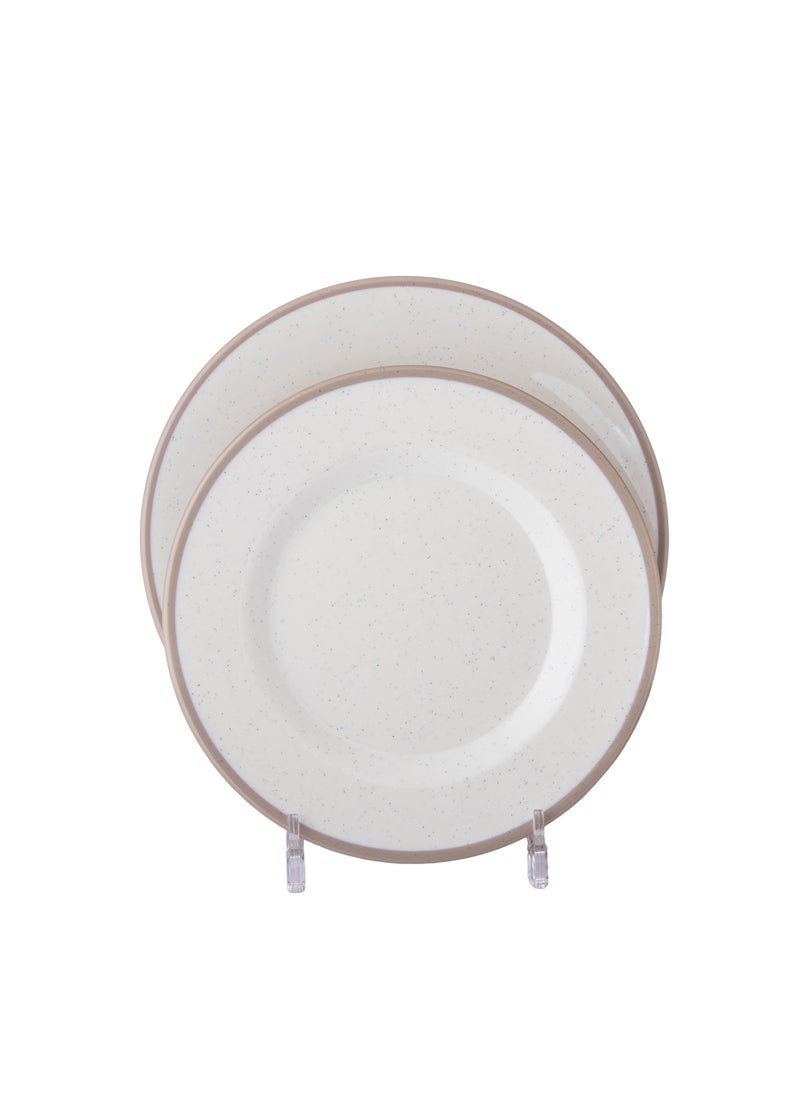 CC Bin Shihon 57-Piece Dinner Set Made of High Quality Melamine, Safe in Dishwasher and Microwave  - Image 5