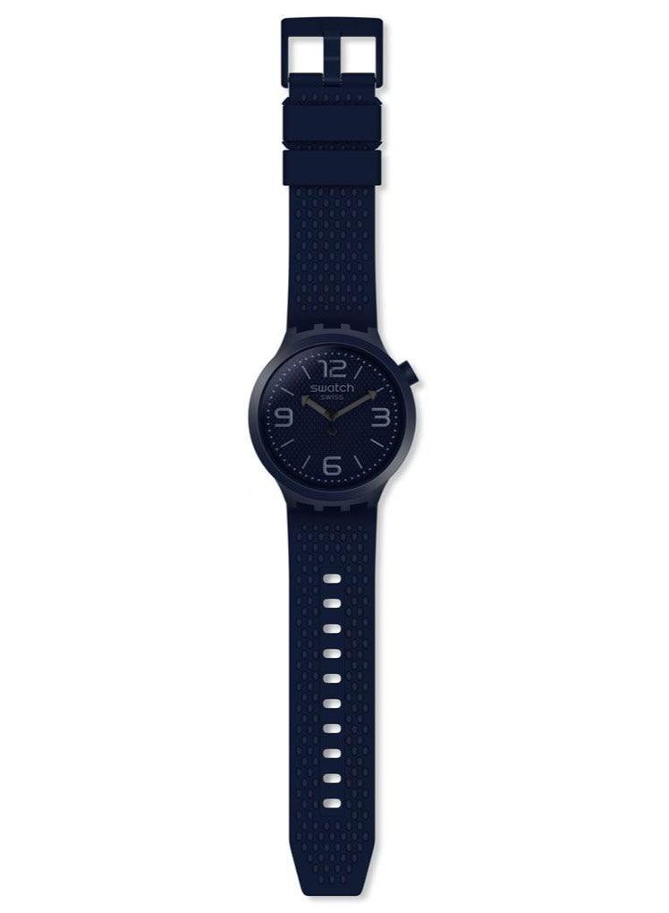 Swatch Unisex Bbnavy Quartz Movement Water Resistant Wrist Watch - 47 Mm - Image 2