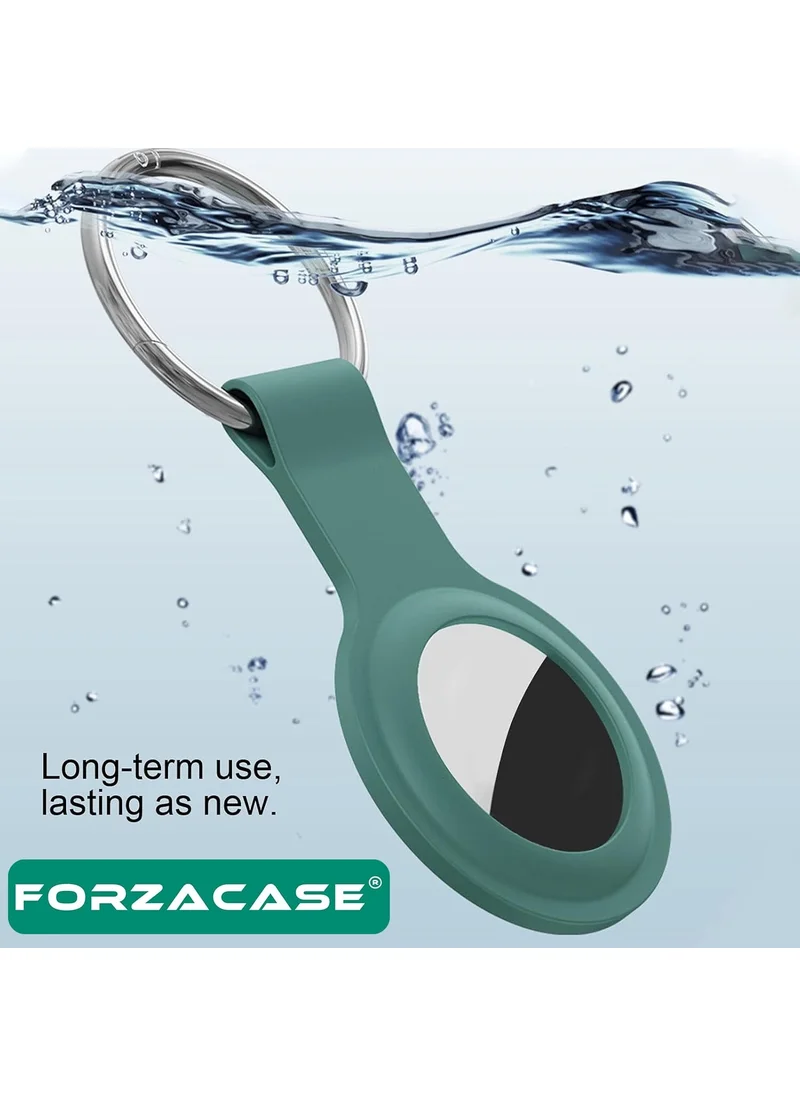 Forzacase Anti-Scratch Silicone Protective Case Keychain for Airtag - FC741