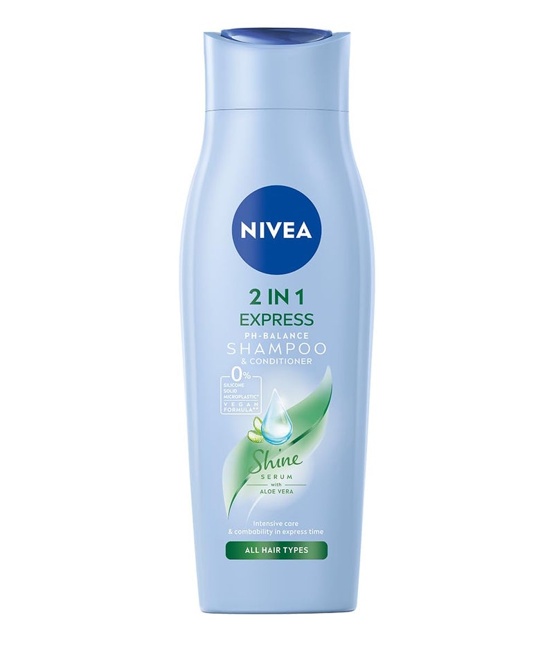 Nivea شامبو وبلسم نيفيا 2 في 1 إكسبريس 250 مل / 8.4 أونصة سائلة من نيفيا