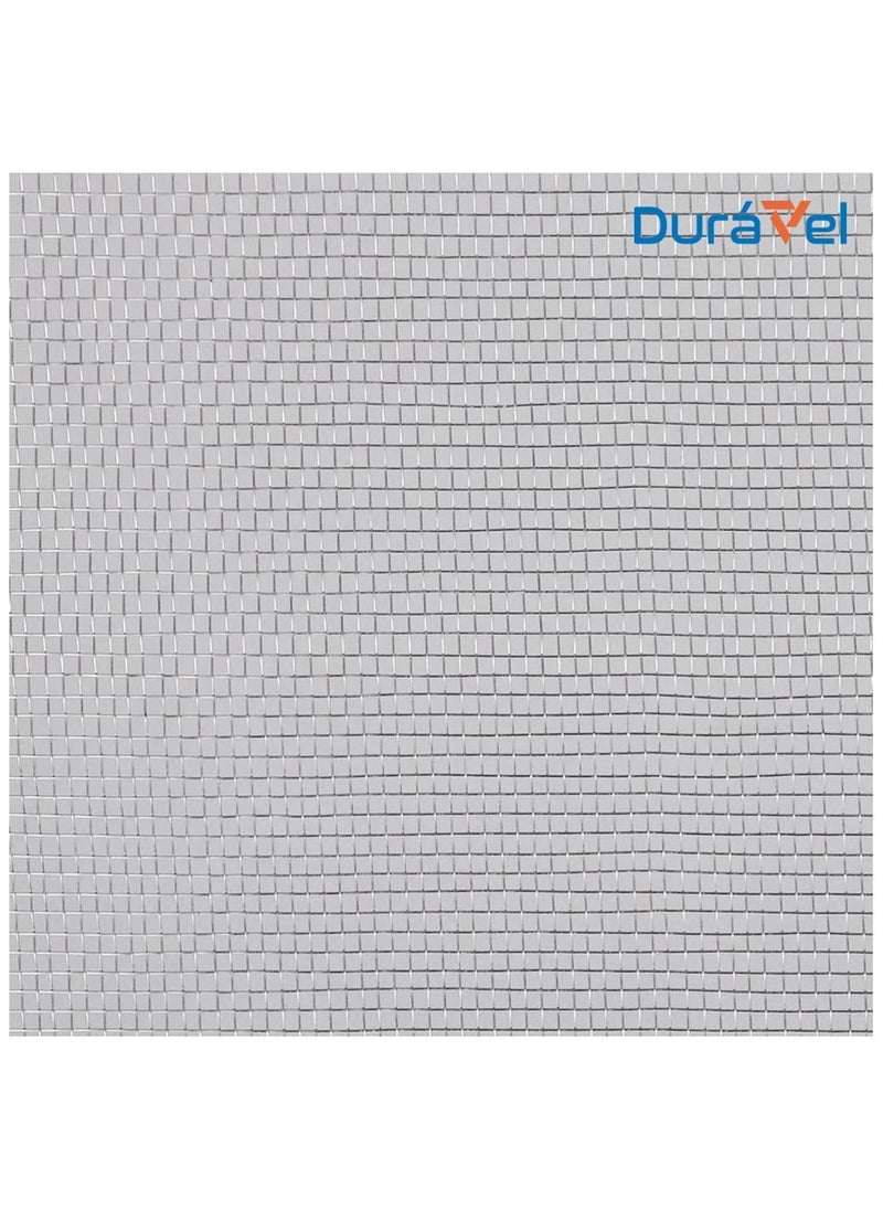 Duravel - Duravel Aluminium Insect Screen Mesh Fine Mesh Netting, Fly Net for Windows Doors and Patio Screens, Premium Pet Screen (10 METER, 3 Feet) - Image 1