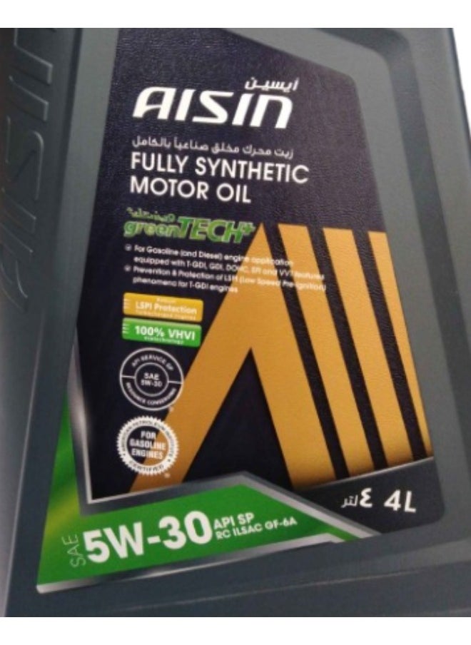 SAE 5W-30 FullySynthetic (AISIN greenTECH+) 4L