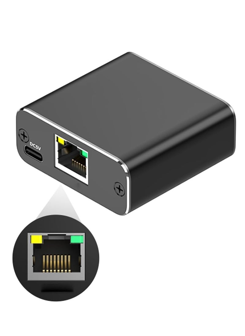 Generic - Ethernet Splitter 1 to 2 High-Speed 1000Mbps, Gigabit Ethernet Splitter, LAN Splitter with USB Power Cable, RJ45 Splitter for Cat5/5e/6/7/8 Cable【2 Devices Simultaneously Networking - Image 1