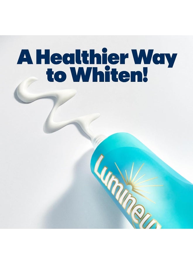 Lumineux Teeth Whitening Toothpaste 2 Pack Peroxide Free Enamel Safe for Sensitive Whiter Teeth Certified Non-Toxic, Fluoride Free, No Alcohol, Artificial Colors, SLS Free Dentist Formulated - 3.75 Oz - Image 5
