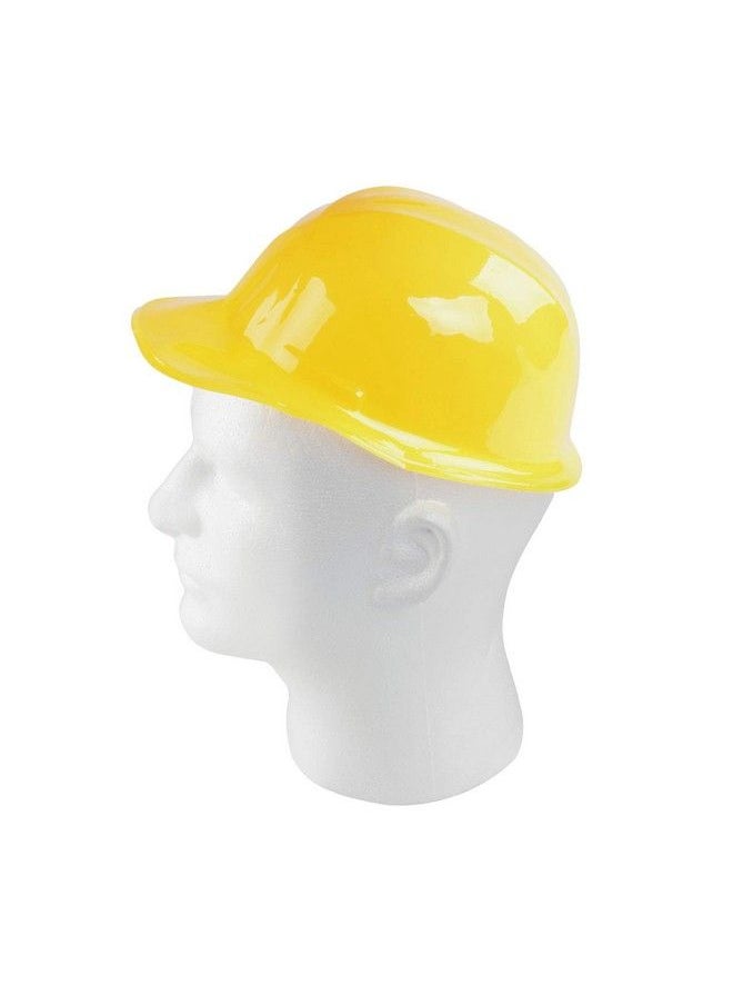 Super Z Outlet 12 Pack Yellow Construction Hard Hat Plastic Birthday Party Supplies Worker Caps Set Halloween Costume Toy  - Image 5