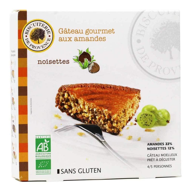 Almond & Hazelnut Organic Cake by Biscuiterie de Provence - Image 1